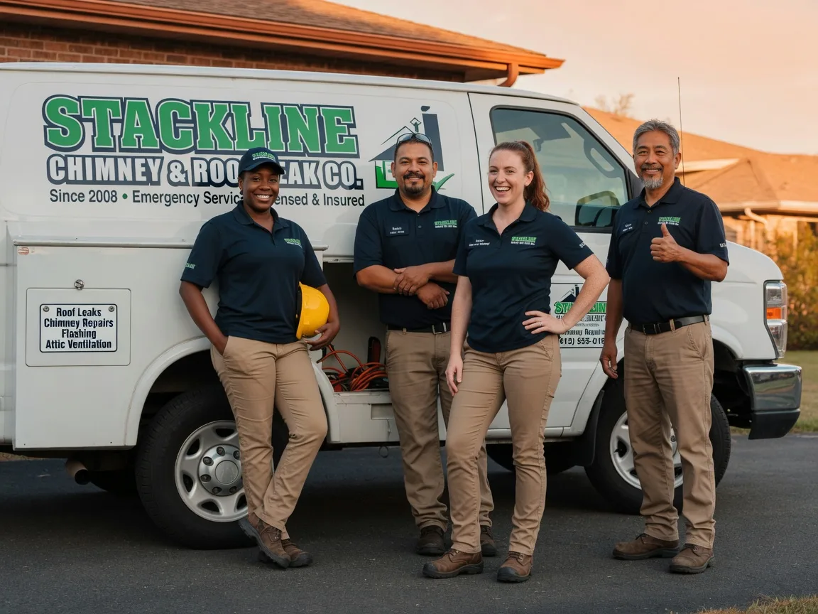 Chimney flashing repair company in Maida, ND